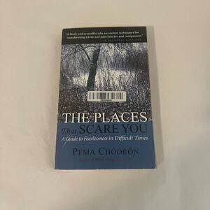 5/$25  The Places that Scare You Softback book Pema Chodron